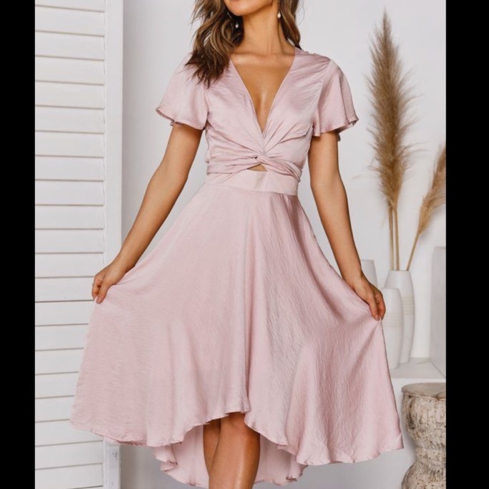 MIDI length sunny daze dress